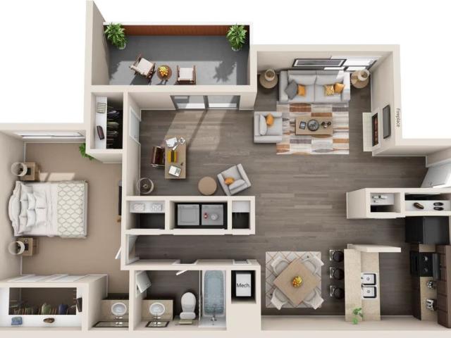 Apartment for rent in Leesville, Texas