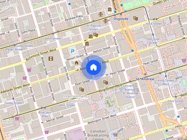 Apartment for rent in Spadina—Fort York, Toronto