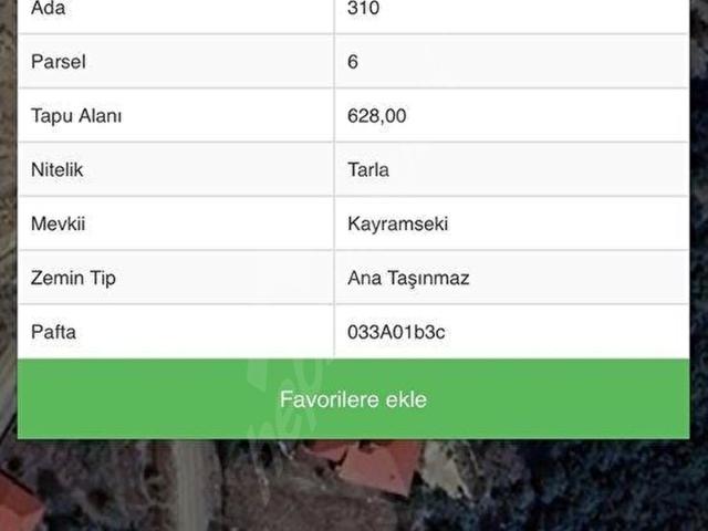 Toroslar, Mersin içerisinde satılık Arsa