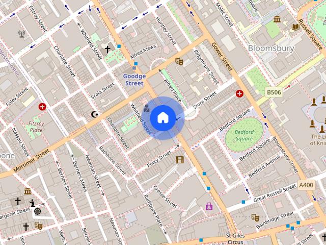 Apartment for rent in Saint Giles, Bloomsbury