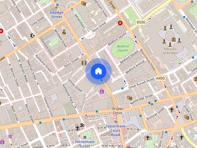 Apartment for rent in Saint Giles, Bloomsbury