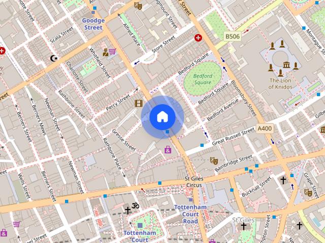 Apartment for rent in Saint Giles, Bloomsbury