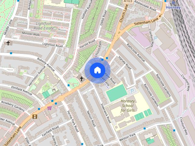 Apartment for rent in Hornsey, Greater London