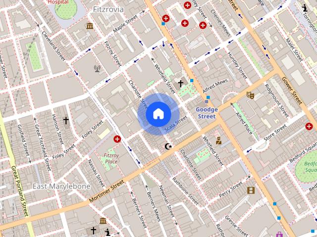 Apartment for rent in Fitzrovia, Greater London