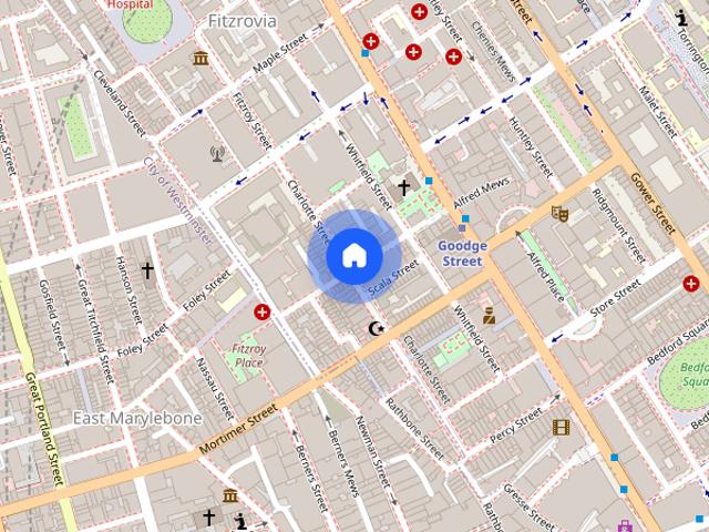 Apartment for rent in Fitzrovia, Greater London