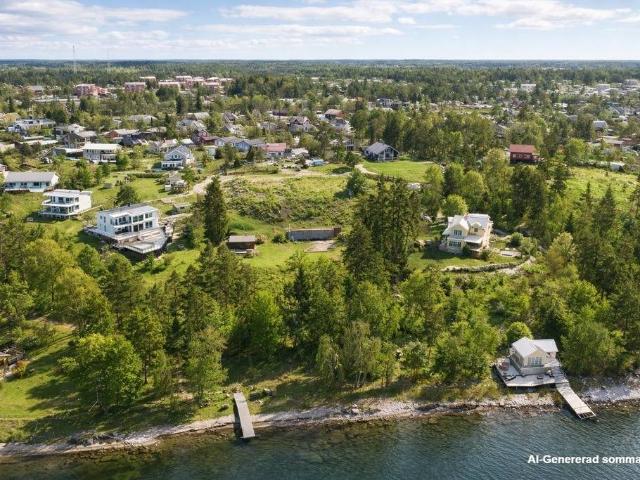 Tomt till salu i Gustavsberg, Stockholm