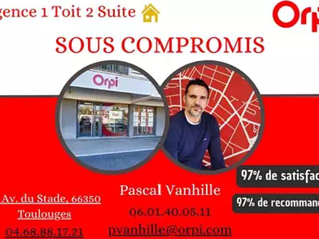 Maison vente à Perpignan, Toulouges