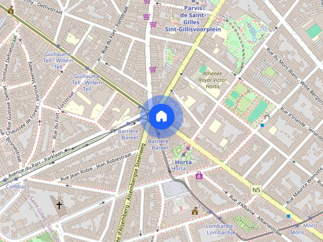 Appartement location à Saint-gilles, Bruxelles