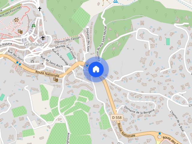 Maison location à Arrondissement de Draguignan, Grimaud