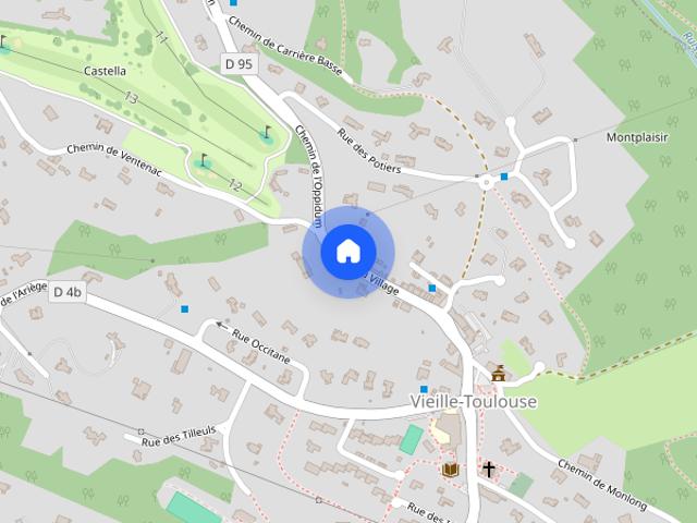 Maison location à Toulouse, Vieille-toulouse