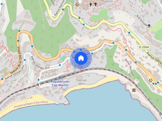 Maison location à Nice, Roquebrune-cap-martin