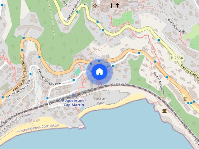 Maison location à Nice, Roquebrune-cap-martin