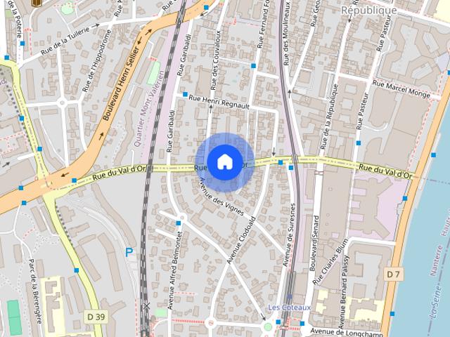 Maison location à Nanterre, Suresnes
