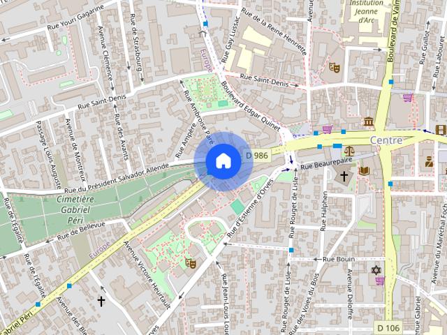 Maison location à Nanterre, Colombes