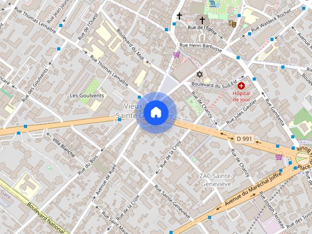 Maison location à Nanterre