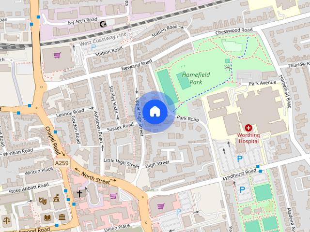 Apartment for rent in Worthing, West Sussex
