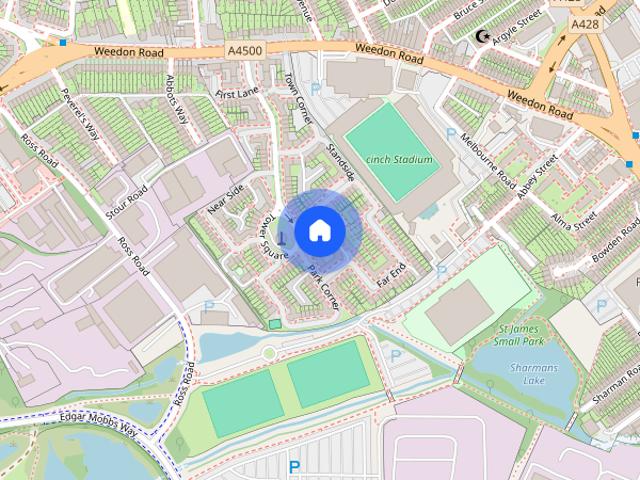 Apartment for rent in Dallington, Northampton