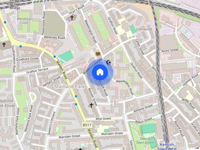 Apartment for rent in Gospel Oak, Greater London