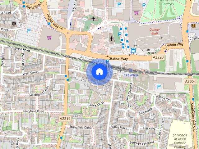 Apartment for rent in Southgate, Crawley