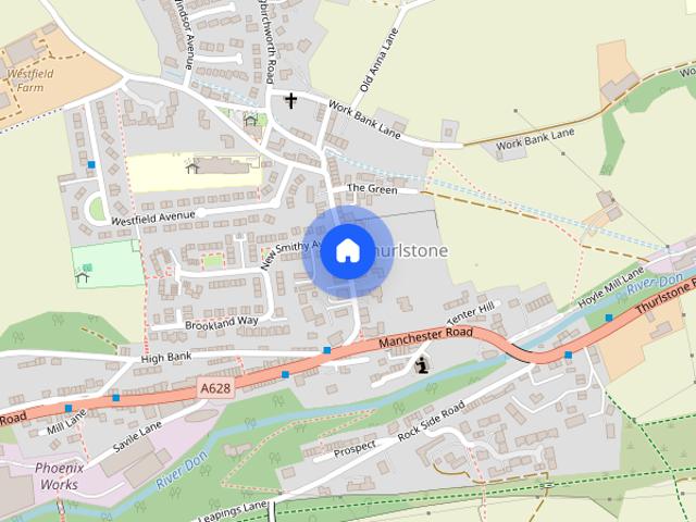 House for rent in Thurlstone, South Yorkshire