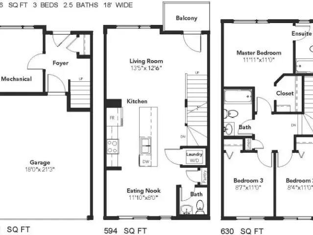 Townhouse for rent in Wedgewood, Alberta