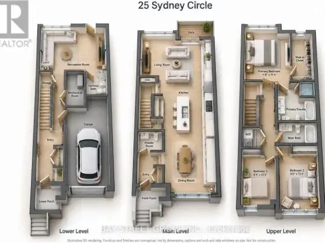 Townhouse for rent in Vaughan, Golden Horseshoe