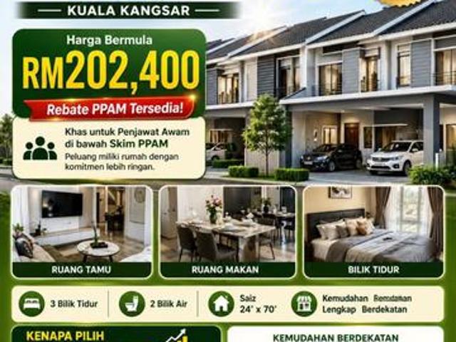 Townhouse for sale in Perak, Kuala Kangsar