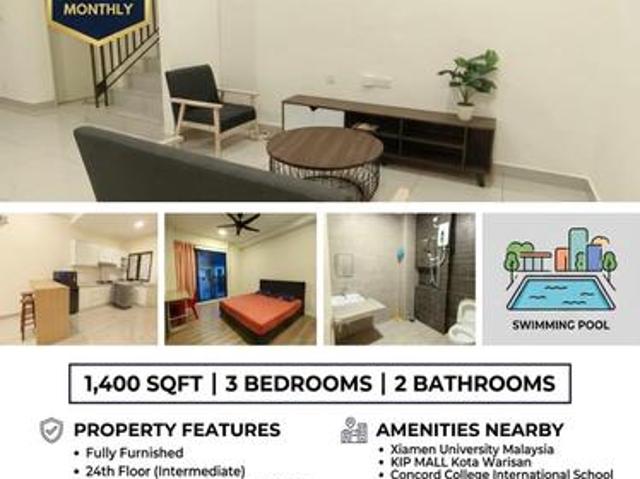 Townhouse for rent in Bandar Baru Salak Tinggi, Sepang