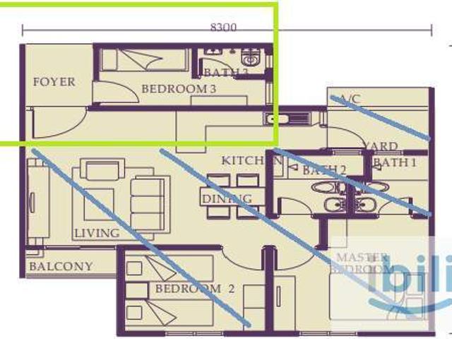 Room for rent in Kuala Lumpur