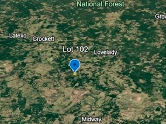 Land for sale in Lovelady, Texas