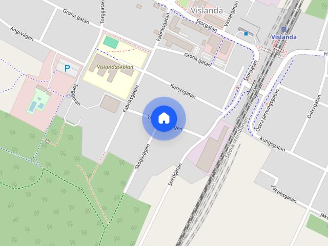 Hus hyra i Vislanda, Kronoberg