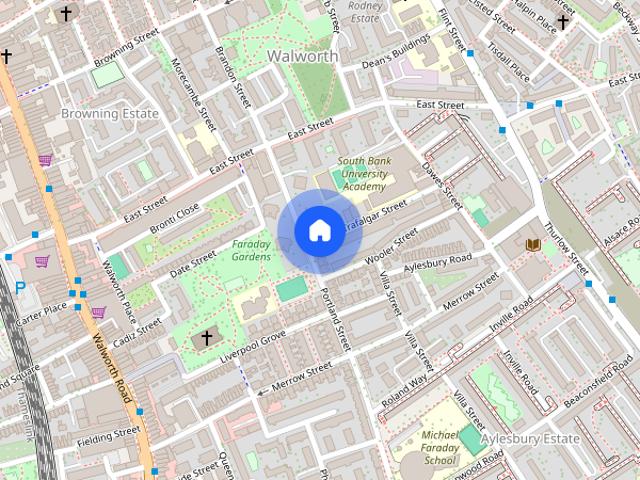 House for rent in Walworth, Greater London