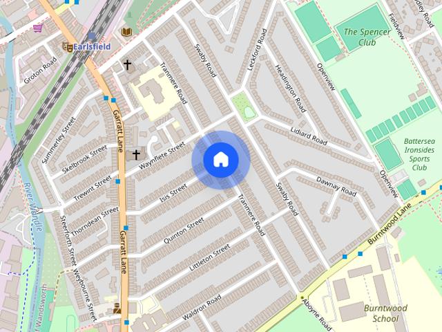 Apartment for rent in Summerstown, Greater London