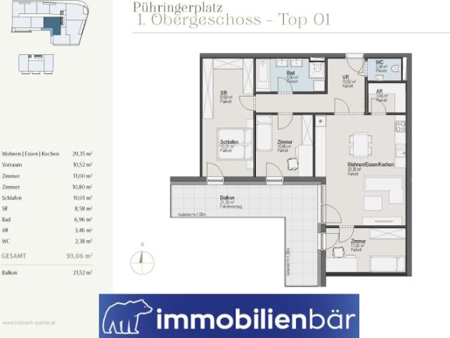 Terrassenwohnung kaufen in Grieskirchen, Bezirk Grieskirchen