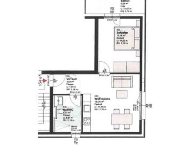 Etagenwohnung mieten in Timelkam, Unterau