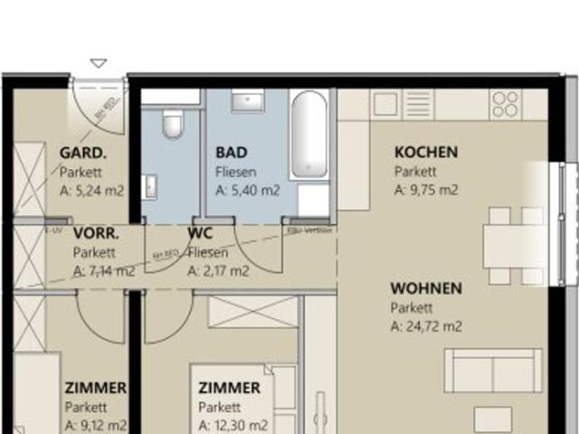 Wohnung mieten in Kappl, Tirol