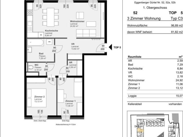 Wohnung mieten in Graz, Gersdorf-Feistritz