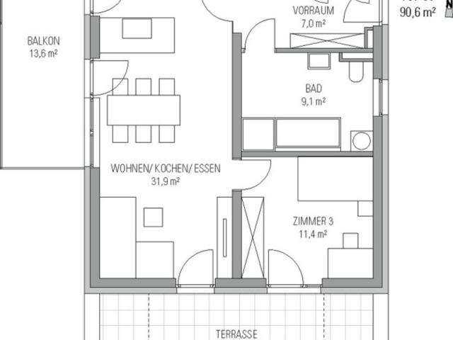 Wohnung mieten in Pirka, Steiermark