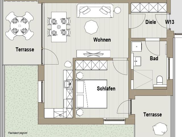 Dachgeschosswohnung kaufen in Affalterbach, Baden-Württemberg