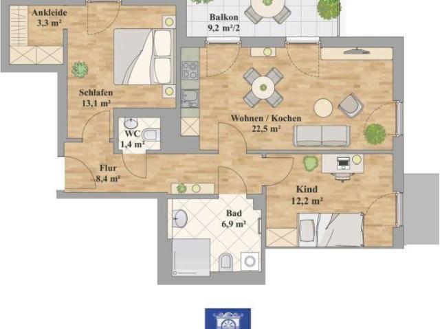 Apartment mieten in Prohlis, Dresden