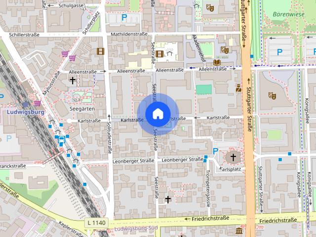 Apartment mieten in Ludwigsburg - Mitte, Ludwigsburg