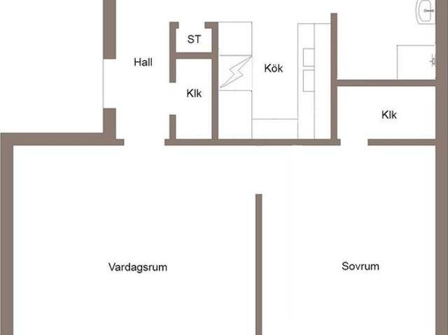 Lägenhet hyra i Kvarnholmen, Nacka