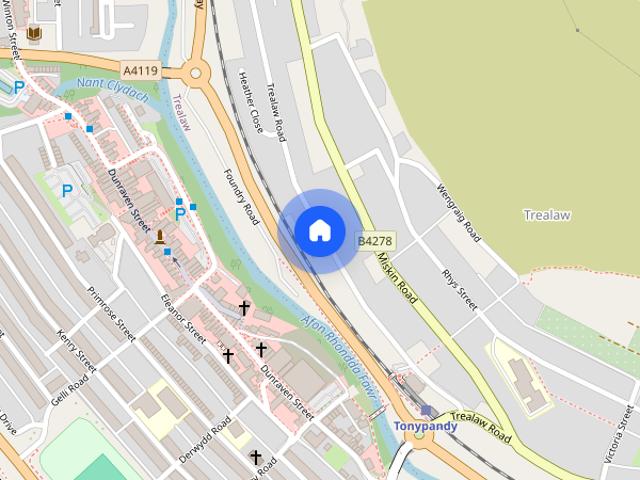 House for rent in Trealaw, Tonypandy