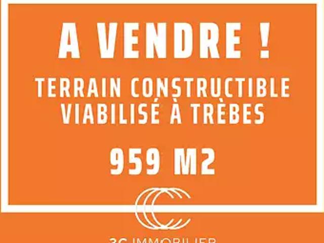 Terrain vente à Carcassonne, Trèbes