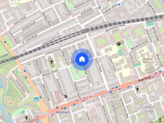 Apartment for rent in Mile End, Greater London