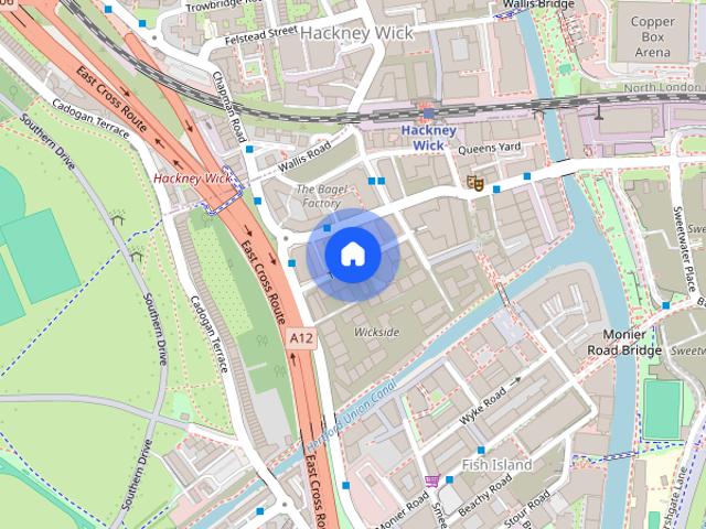 Apartment for rent in Fish Island, Bow