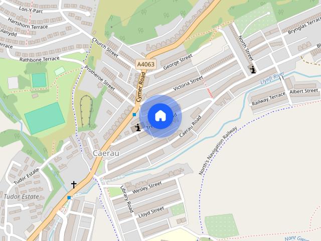 House for rent in Maesteg, Caerau
