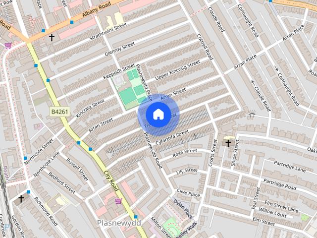 House for rent in Plasnewydd, Falcon Lodge