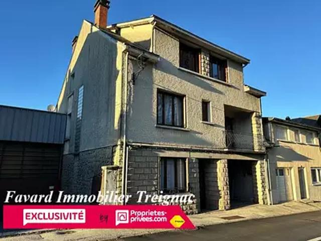 Maison vente à Tulle, Treignac