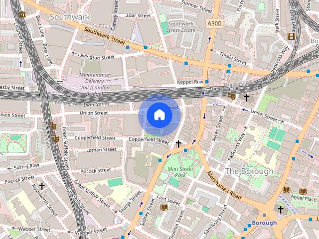 Apartment for rent in The Borough, Greater London